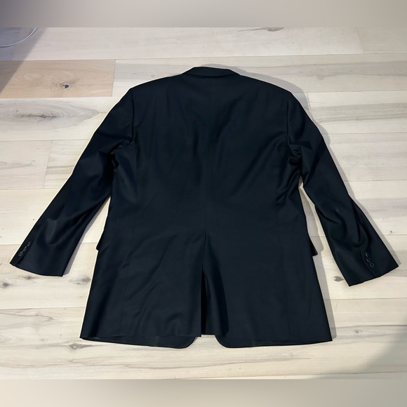 Vintage Hickey Freeman Bloomingdale’s Wool Suit Jacket Blazer 42R - Picture 2 of 13